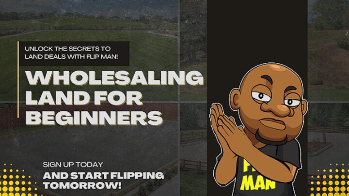 Wholesaling Land for Beginners course cover