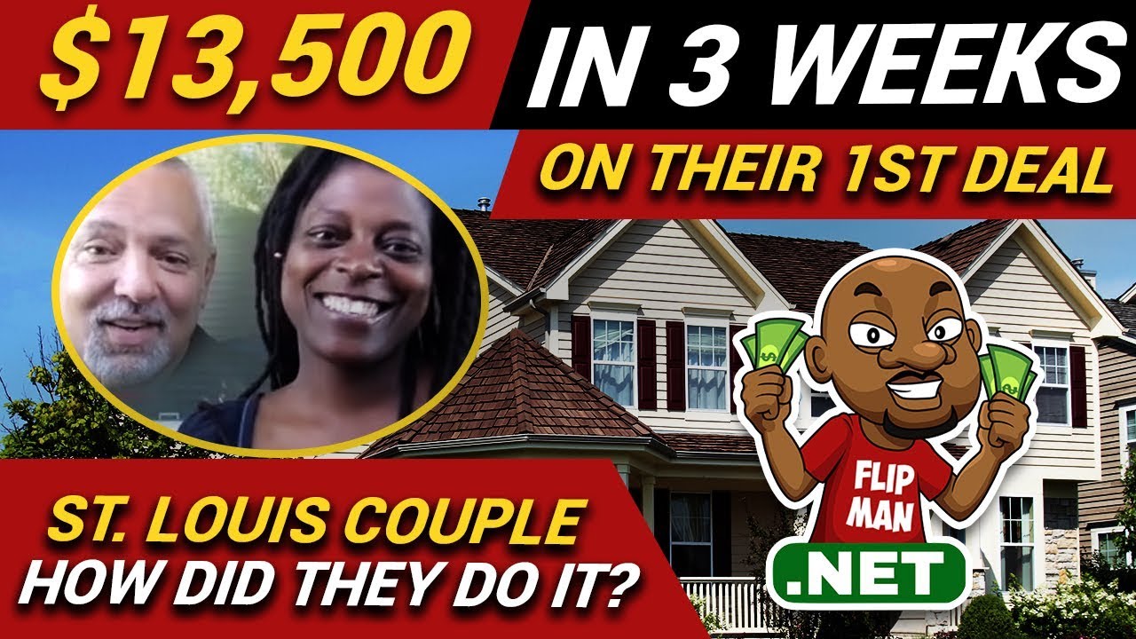 David and Angela’s first deal, video interview with Flip Man